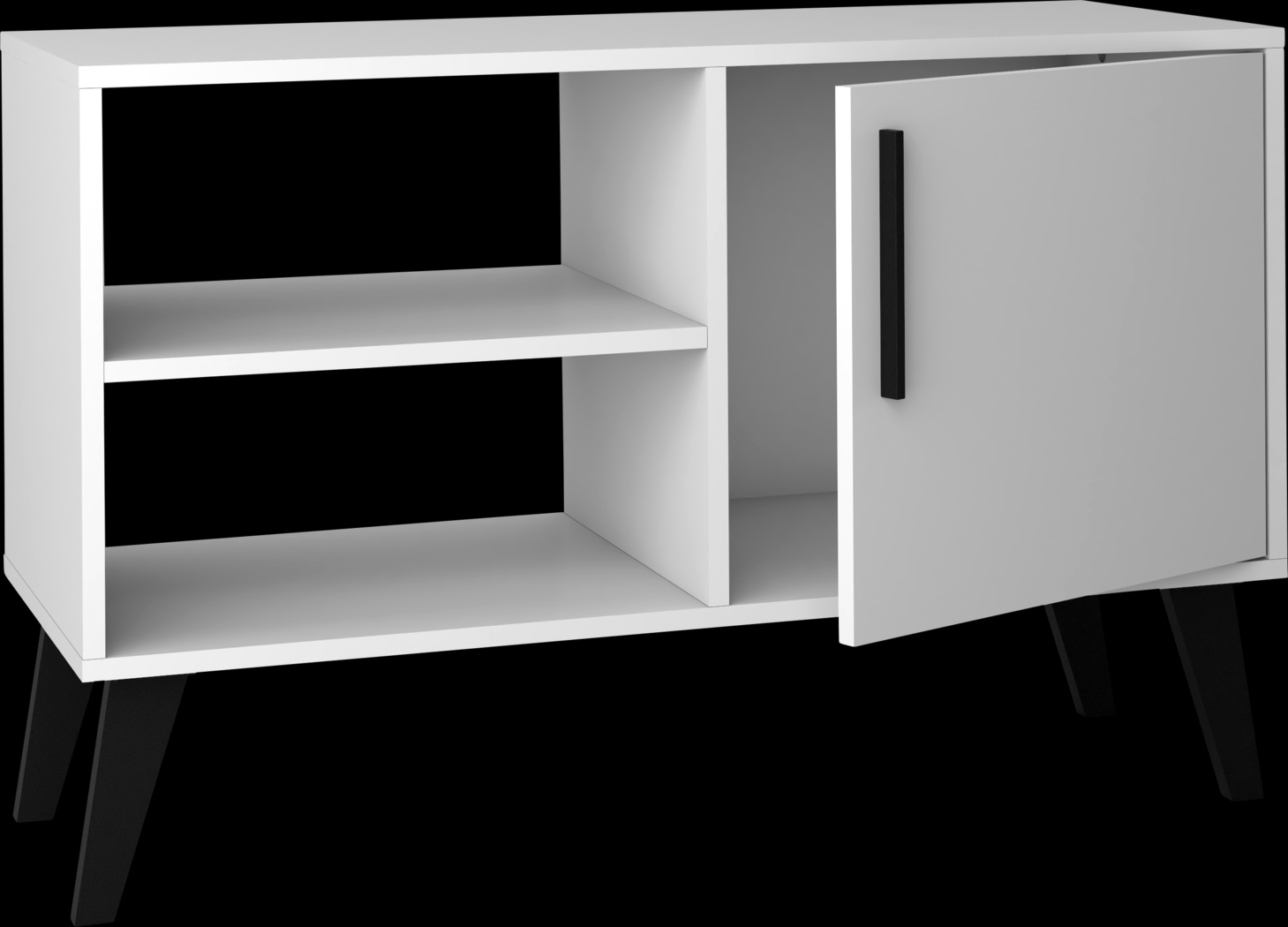 Exmore White 35.5 in. Console - Thumbnail - Image 6