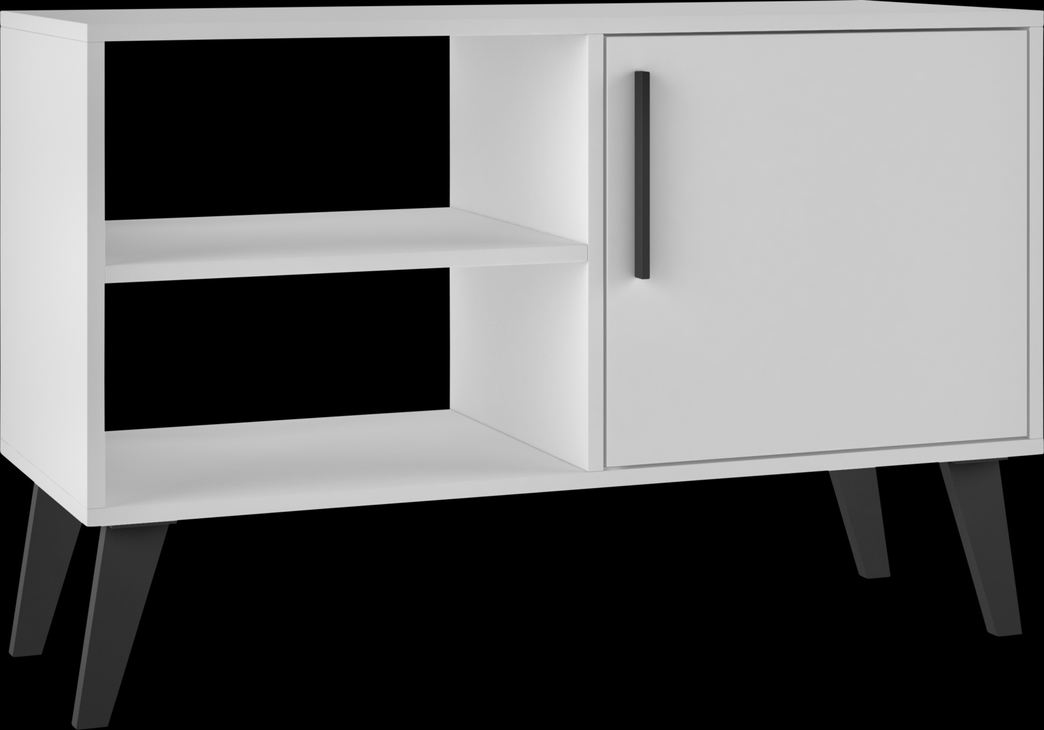 Exmore White 35.5 in. Console - Thumbnail - Image 1