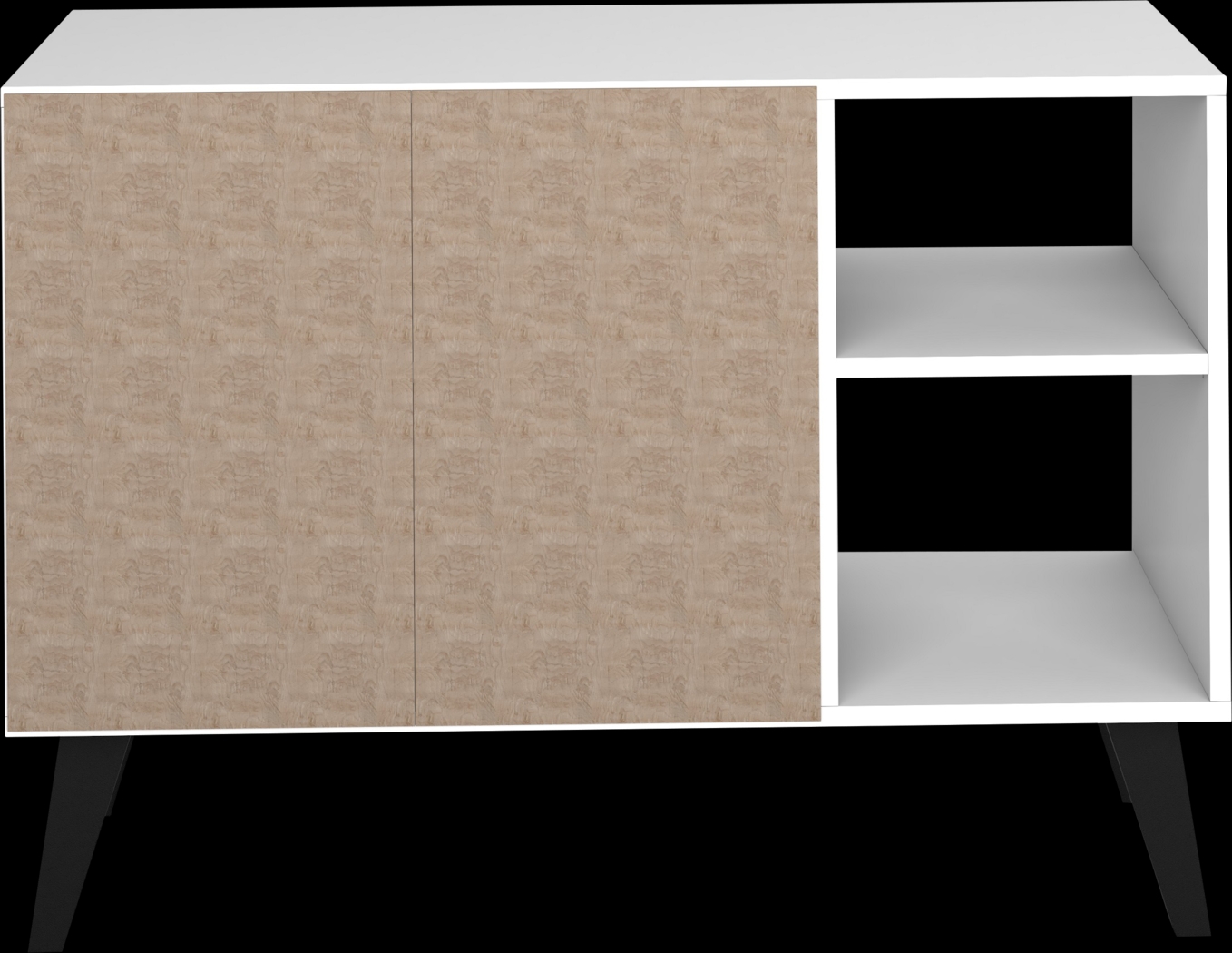 Exmore White Open Sideboard - Thumbnail - Image 8