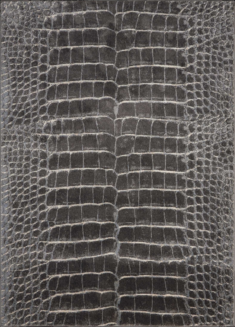 Exotic Hunt Gray 5'3 x 7'3 Rug - Thumbnail - Image 1