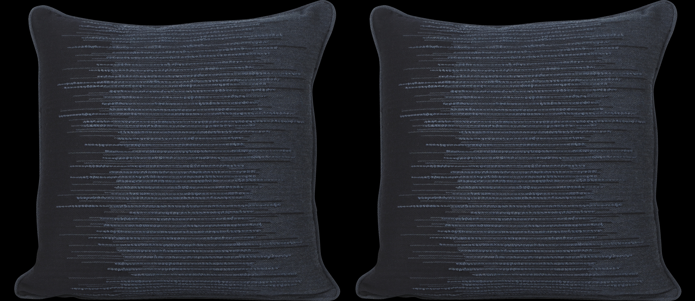 Expanse Indigo Indoor/Outdoor Accent Pillow, Set of Two - Thumbnail - Image 1