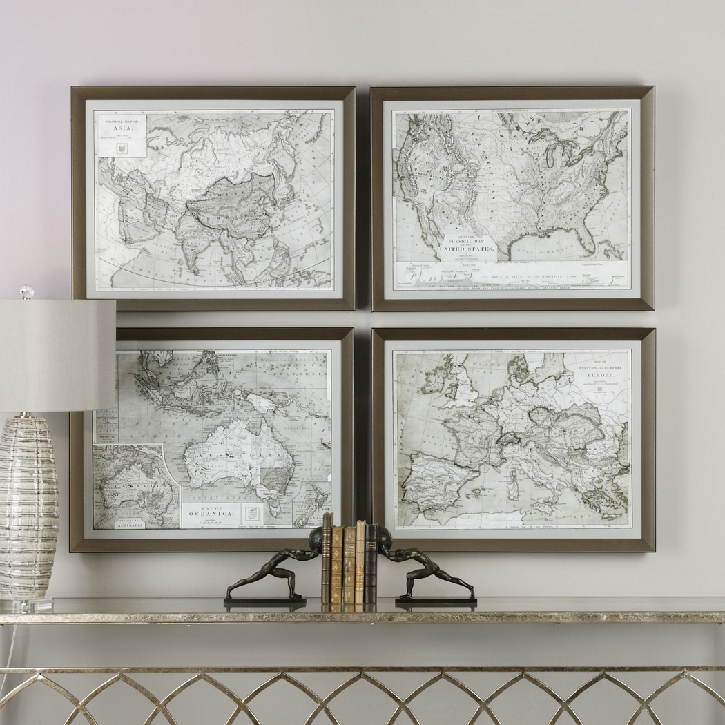 Expedition Dream Brown Set of 4 Artwork - Thumbnail - Image 2