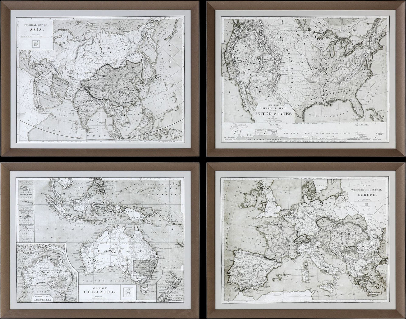 Expedition Dream Brown Set of 4 Artwork - Thumbnail - Image 1
