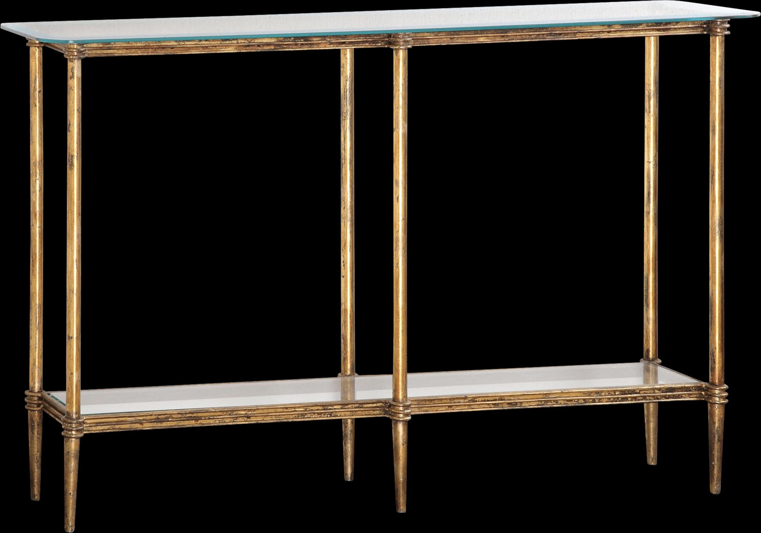 Extine Gold Sofa Table - Thumbnail - Image 1