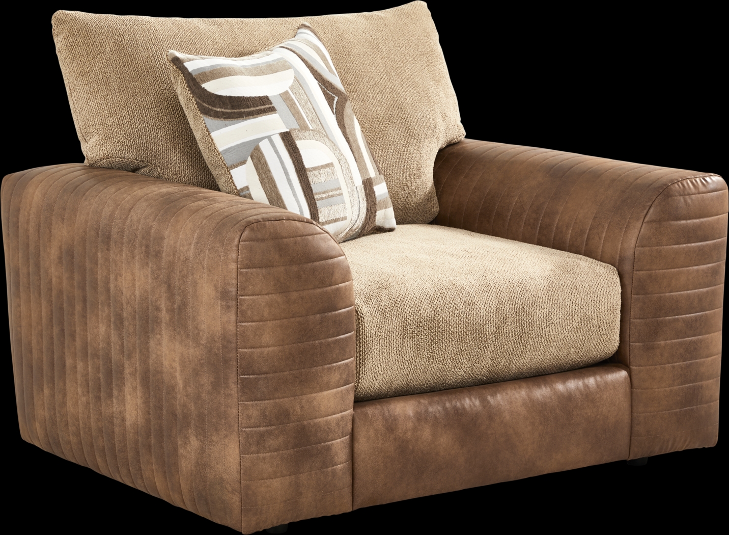 Exton Brown 8 Pc Living Room - Thumbnail - Image 10