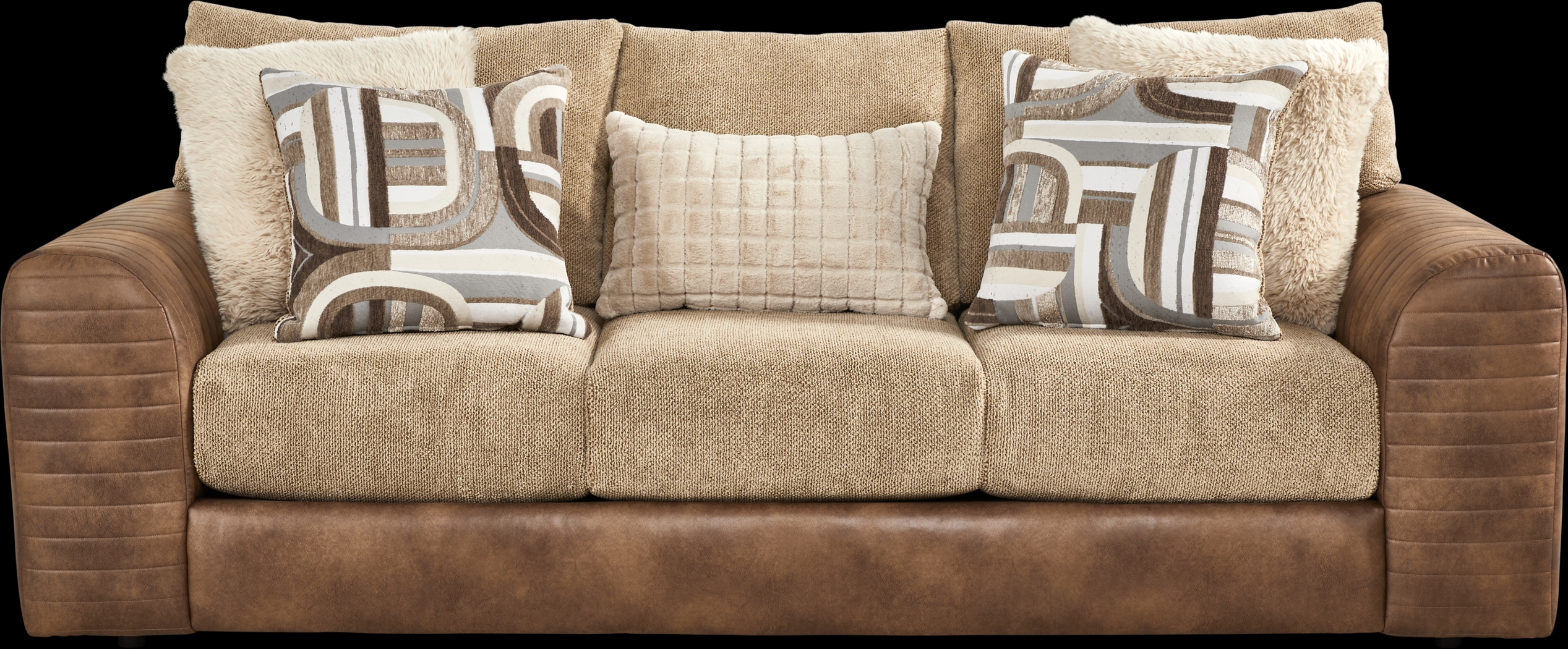 Exton Brown 2 Pc Living Room - Thumbnail - Image 2