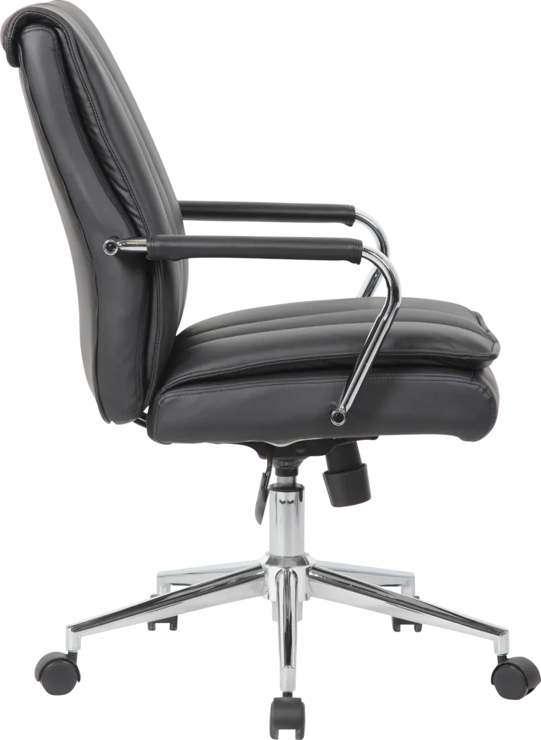 Eyeban Black Desk Chair - Image 5