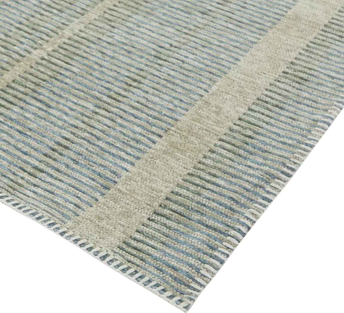 Eyla Blue 5'3 x 7' Rug - Thumbnail - Image 4