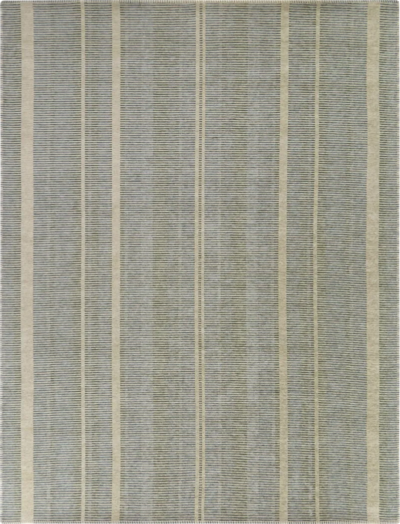 Eyla Blue 5'3 x 7' Rug - Thumbnail - Image 1