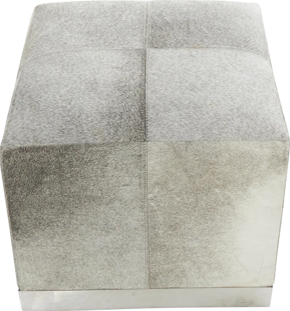 Eyleene Gray Pouf - Image 10