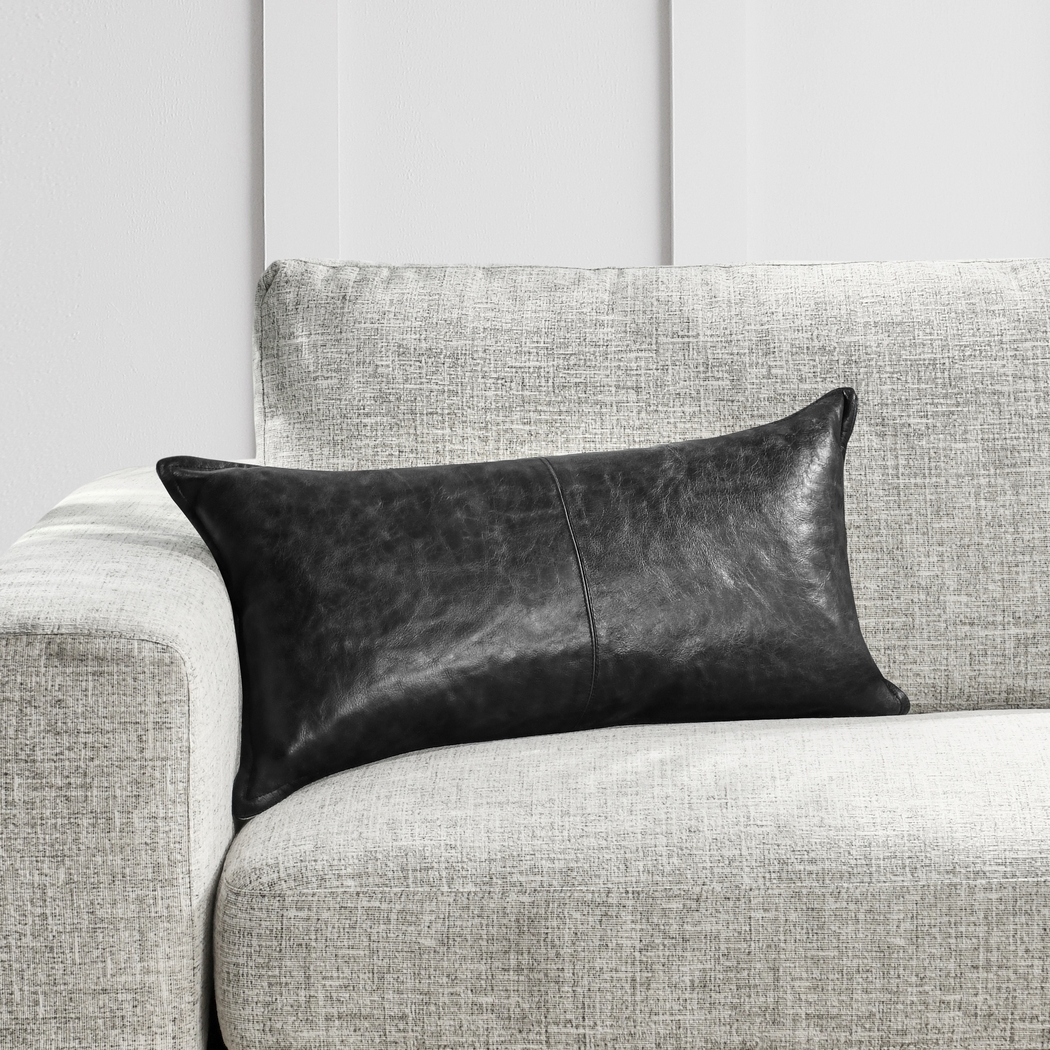 Ezama Black Lumbar Pillow - Thumbnail - Image 3