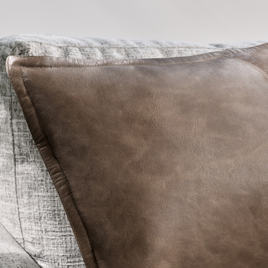 Ezama Taupe Accent Pillow - Thumbnail - Image 5