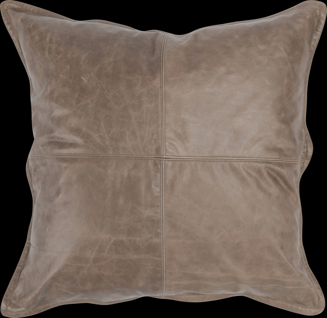 Ezama Taupe Accent Pillow - Thumbnail - Image 1