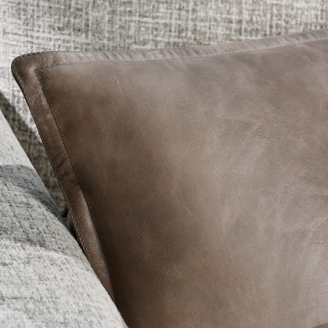 Ezama Taupe Lumbar Pillow - Thumbnail - Image 5