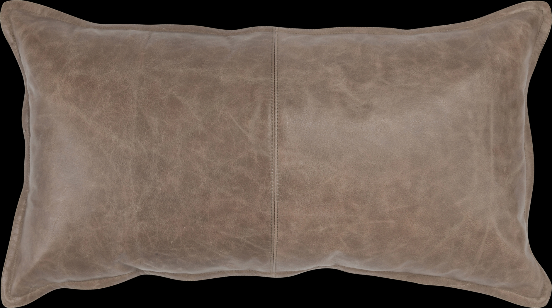 Ezama Taupe Lumbar Pillow - Thumbnail - Image 1