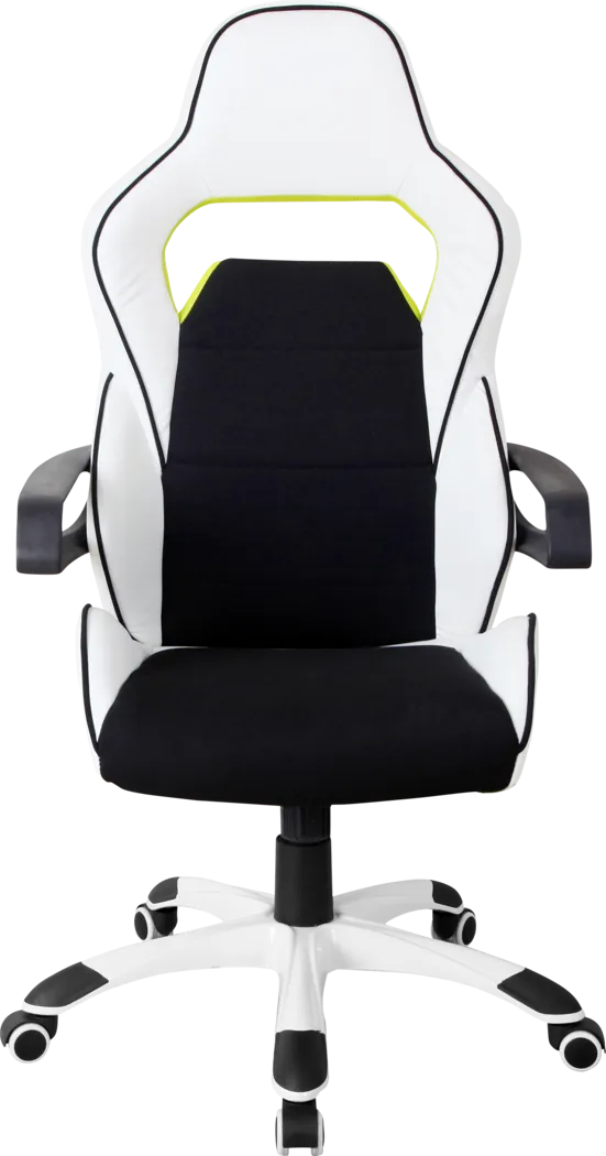 Ezano White Office Chair - Thumbnail - Image 1