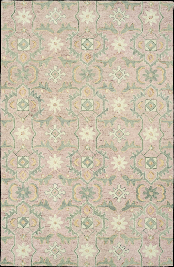 Ezelda Pink 8' x 10' Rug - Thumbnail - Image 1