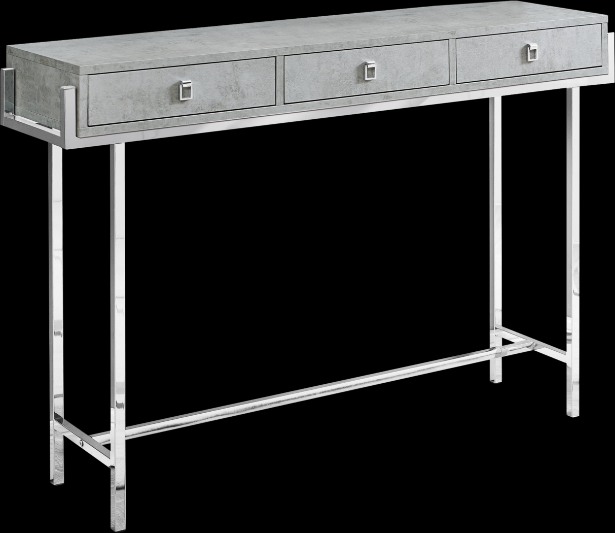 Ezell Gray Console Table - Thumbnail - Image 1