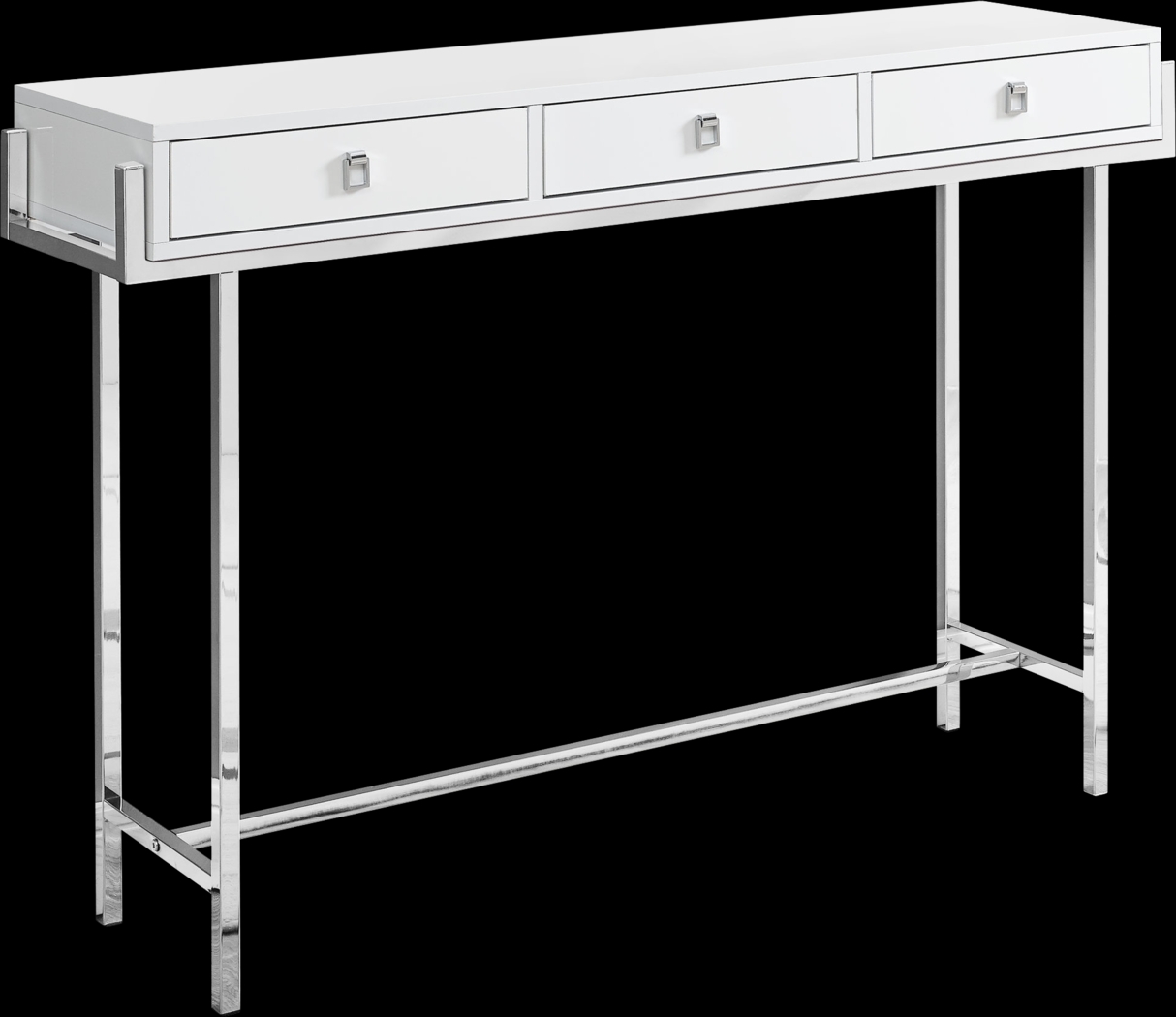 Ezell White Console Table - Thumbnail - Image 1