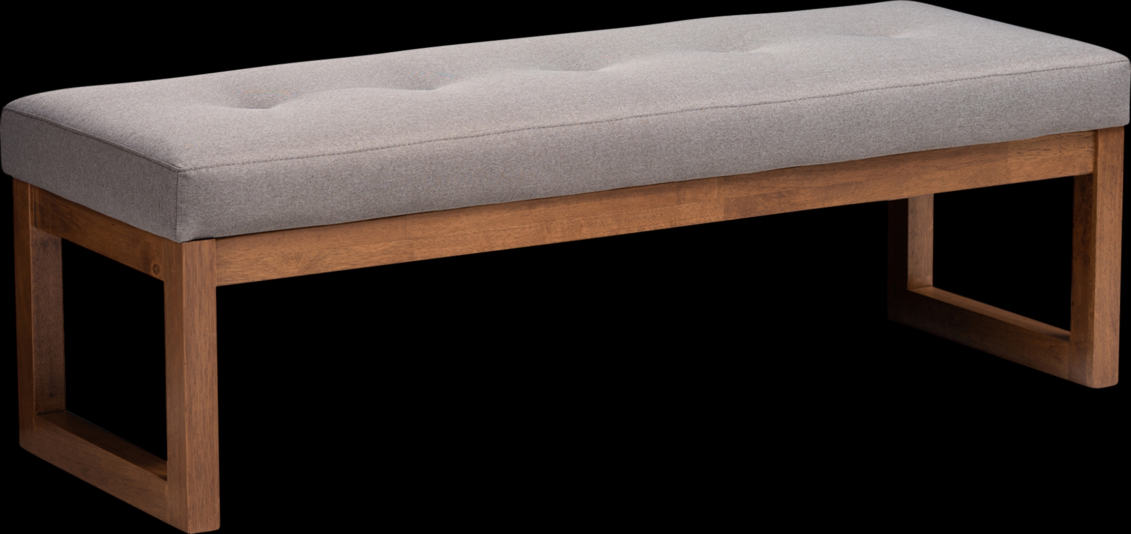 Ezelle Gray Bench - Thumbnail - Image 1