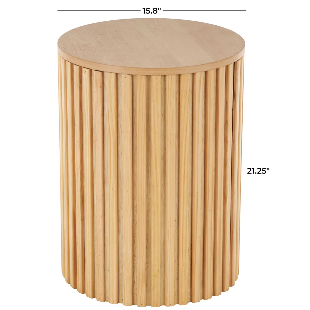 Eziro Brown Accent Table - Thumbnail - Image 7