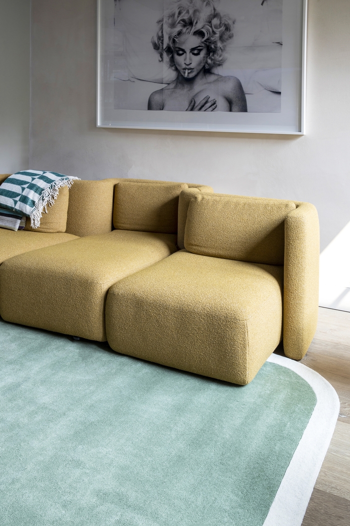 Fabian Green 3'6 x 5'6 Rug - Thumbnail - Image 8