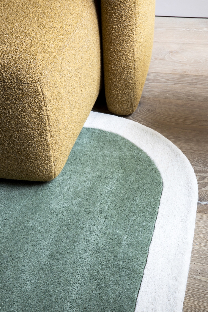 Fabian Green 5' x 8' Rug - Thumbnail - Image 6