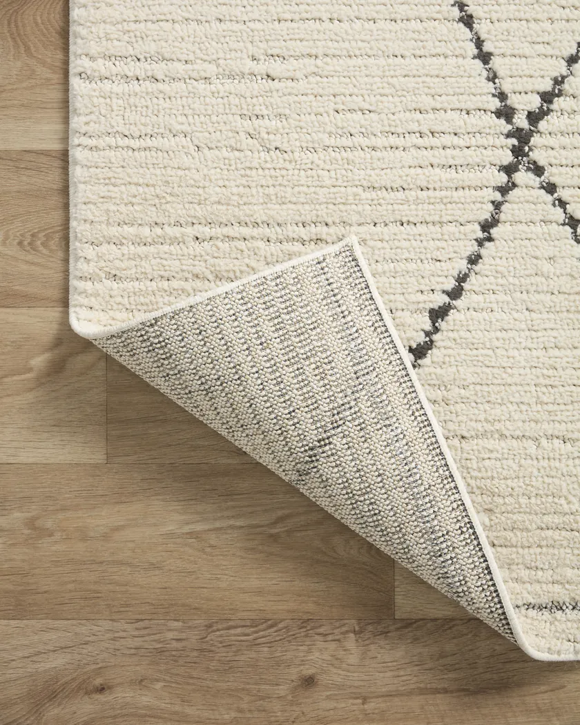 Fabio Ivory 5'3 x 7'6 Rug - Thumbnail - Image 5
