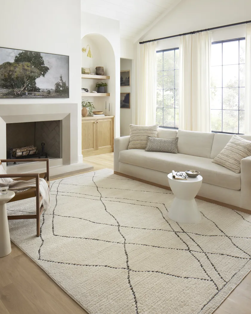 Fabio Ivory 9'2 x 13' Rug - Thumbnail - Image 2