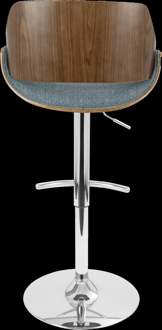 Fabrizzi Blue Barstool - Thumbnail - Image 4