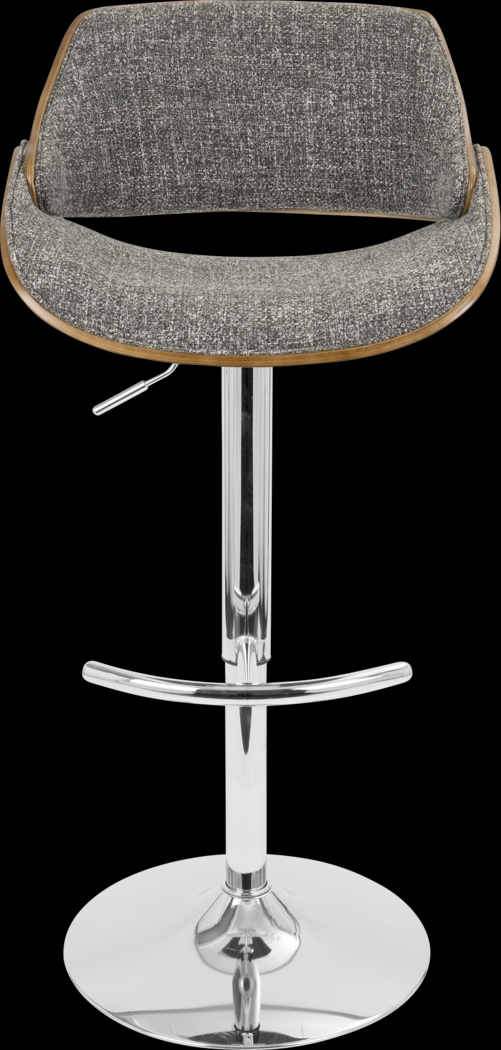 Fabrizzi Gray Barstool - Thumbnail - Image 3