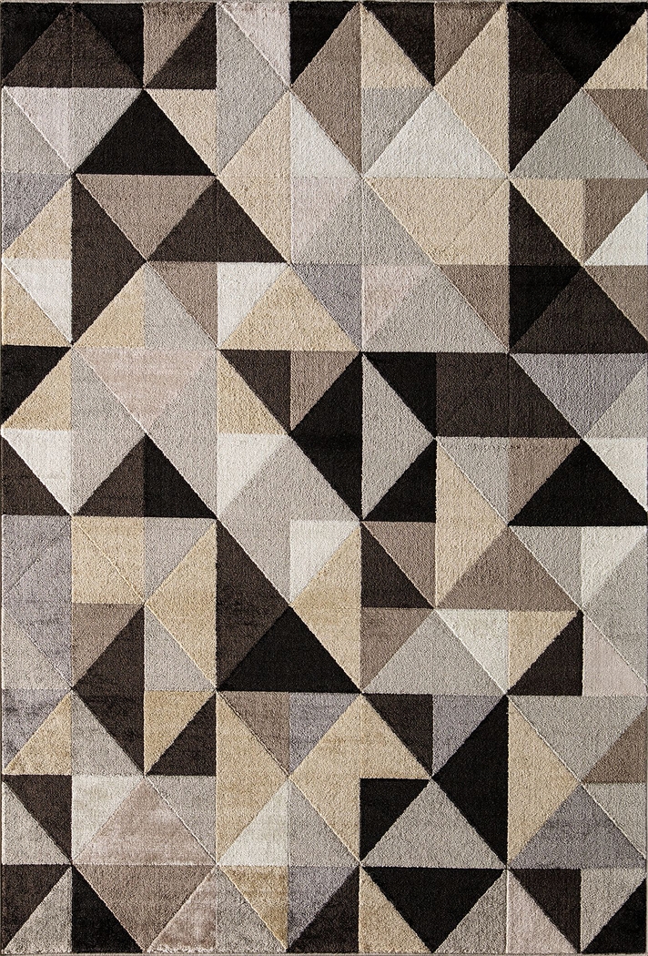 Fadrio Black/Brown 8' x 10' Rug - Thumbnail - Image 1