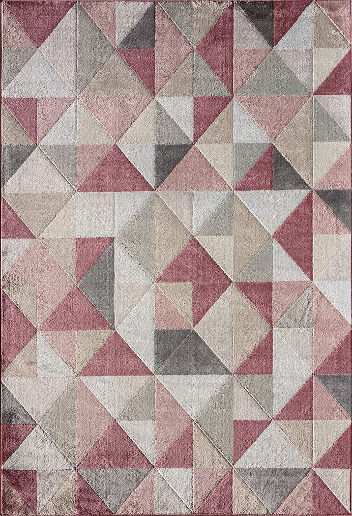 Fadrio Burgundy 8' x 10' Rug - Thumbnail - Image 1