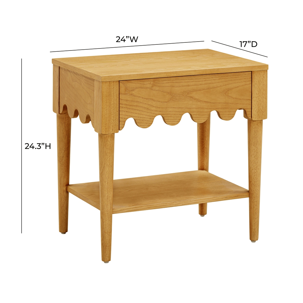 Fahnders Brown Nightstand - Thumbnail - Image 7