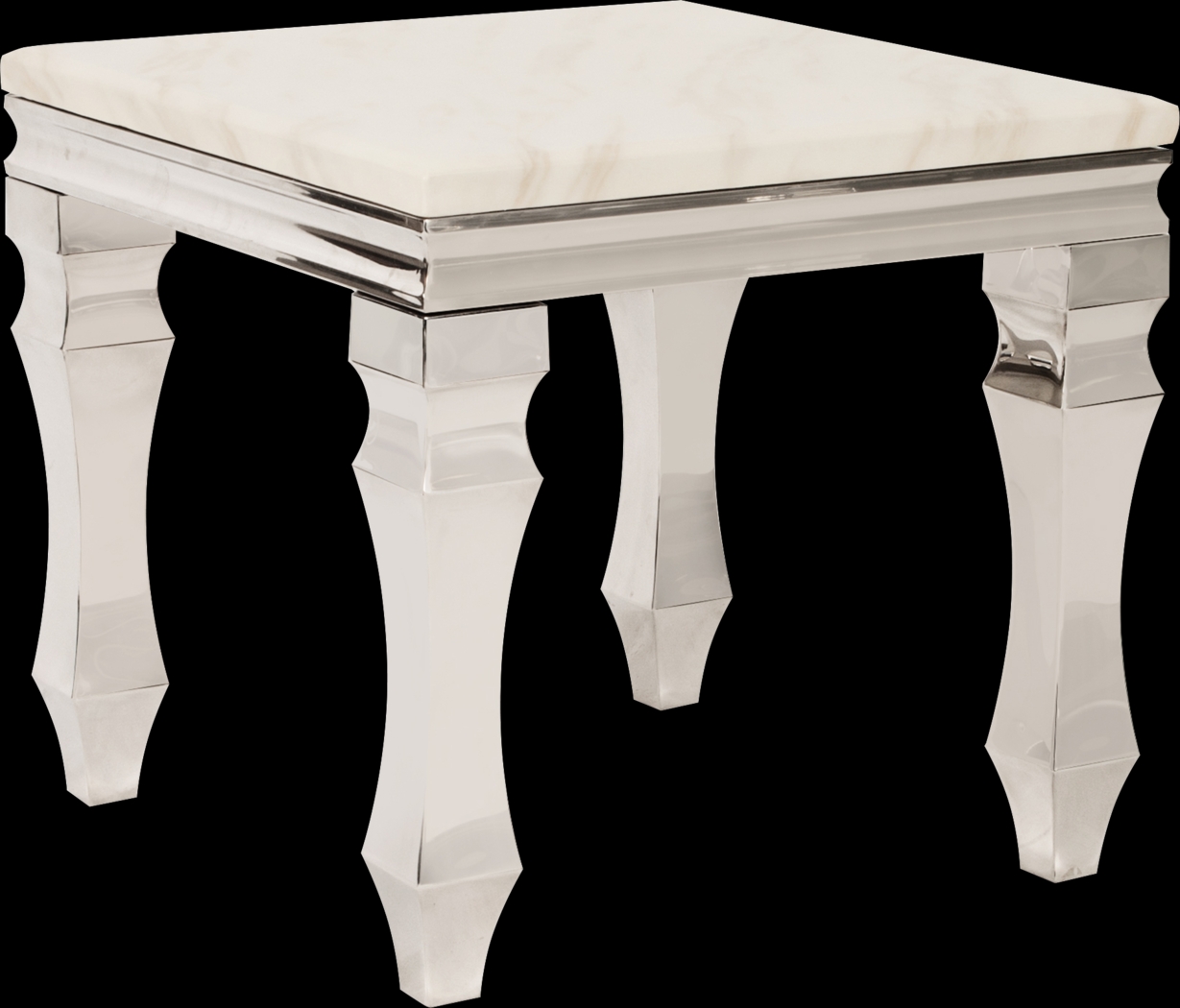 Fairacre Silver Accent Table - Thumbnail - Image 1