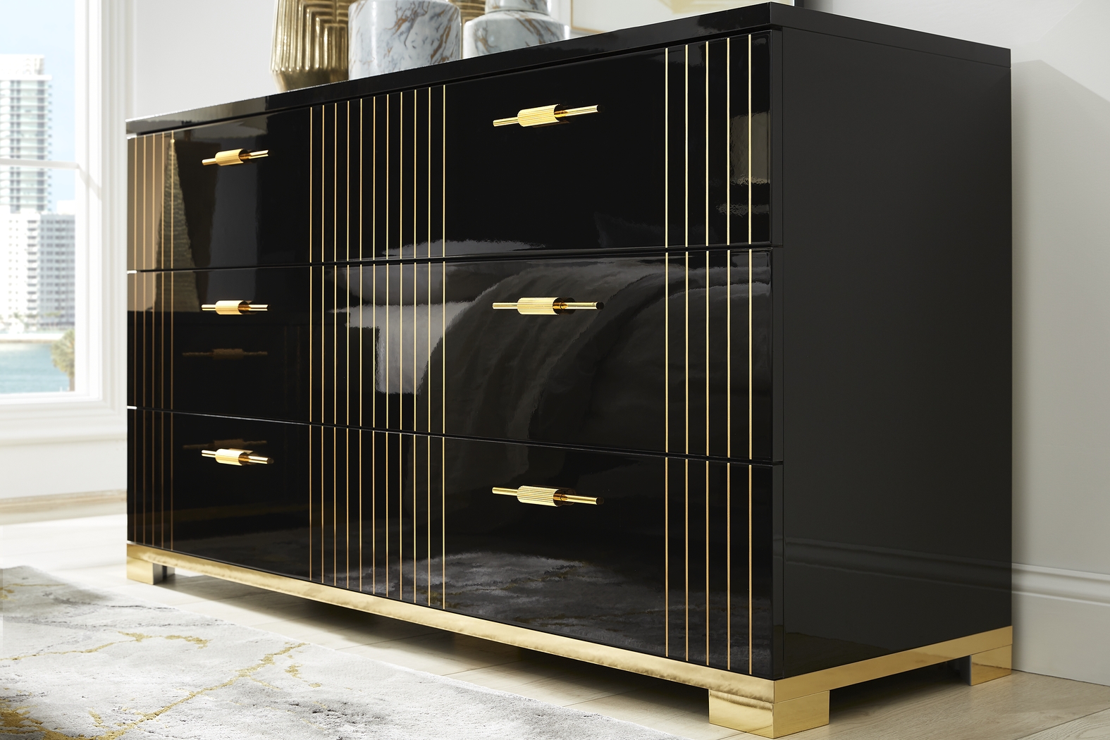 Fairbanks Black Dresser - Thumbnail - Image 2