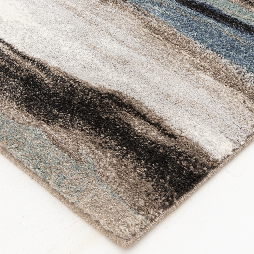 Fairen Blue 7'10 x 9'10 Rug - Thumbnail - Image 4