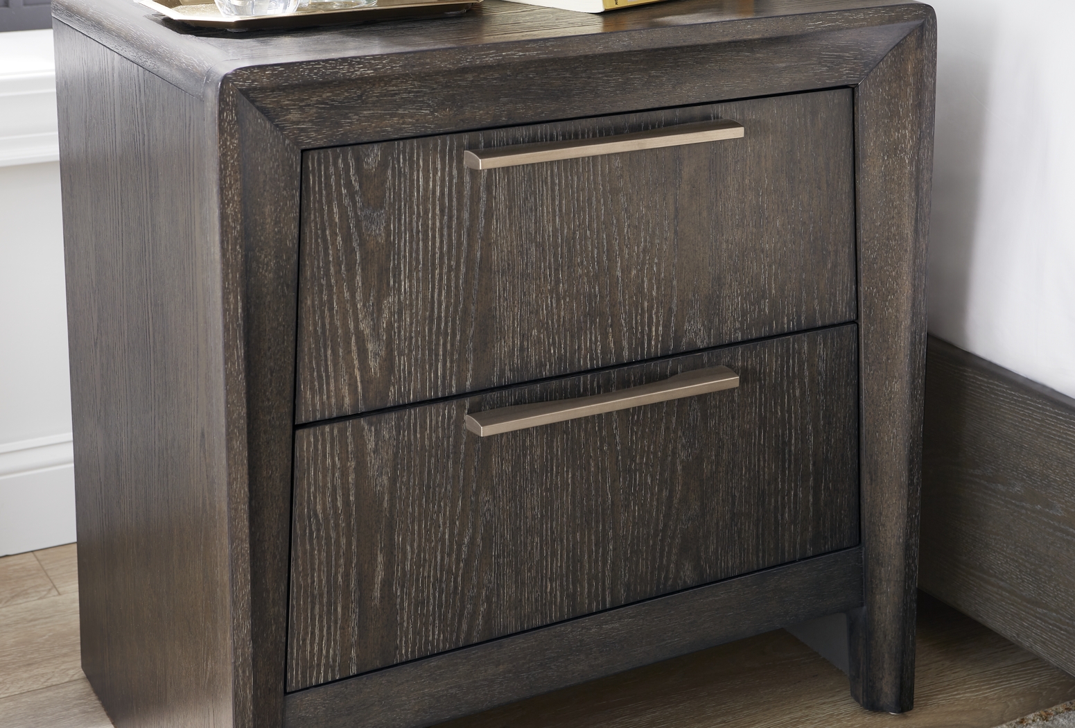 Fairfax Gray Nightstand - Thumbnail - Image 2