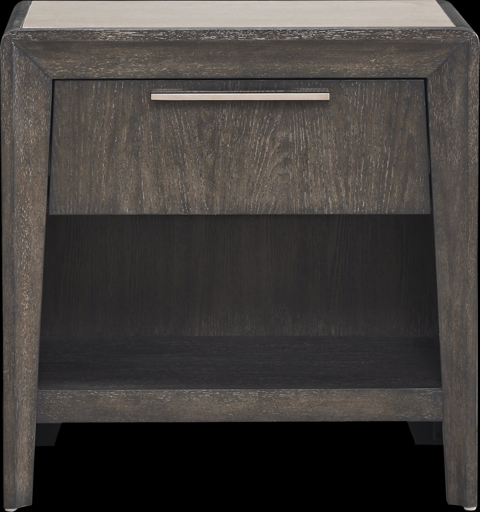 Fairfax Gray 7 Pc King Upholstered Bedroom - Thumbnail - Image 12