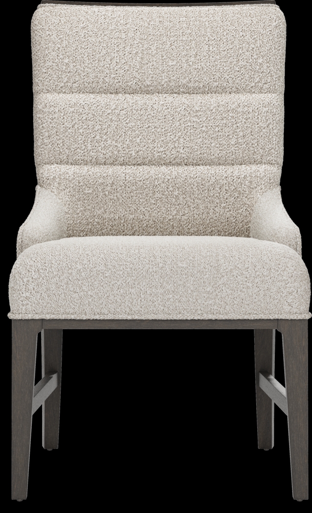 Fairfax Gray Upholstered Arm Chair - Thumbnail - Image 2