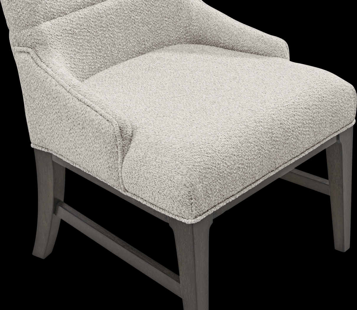 Fairfax Gray Upholstered Arm Chair - Thumbnail - Image 3
