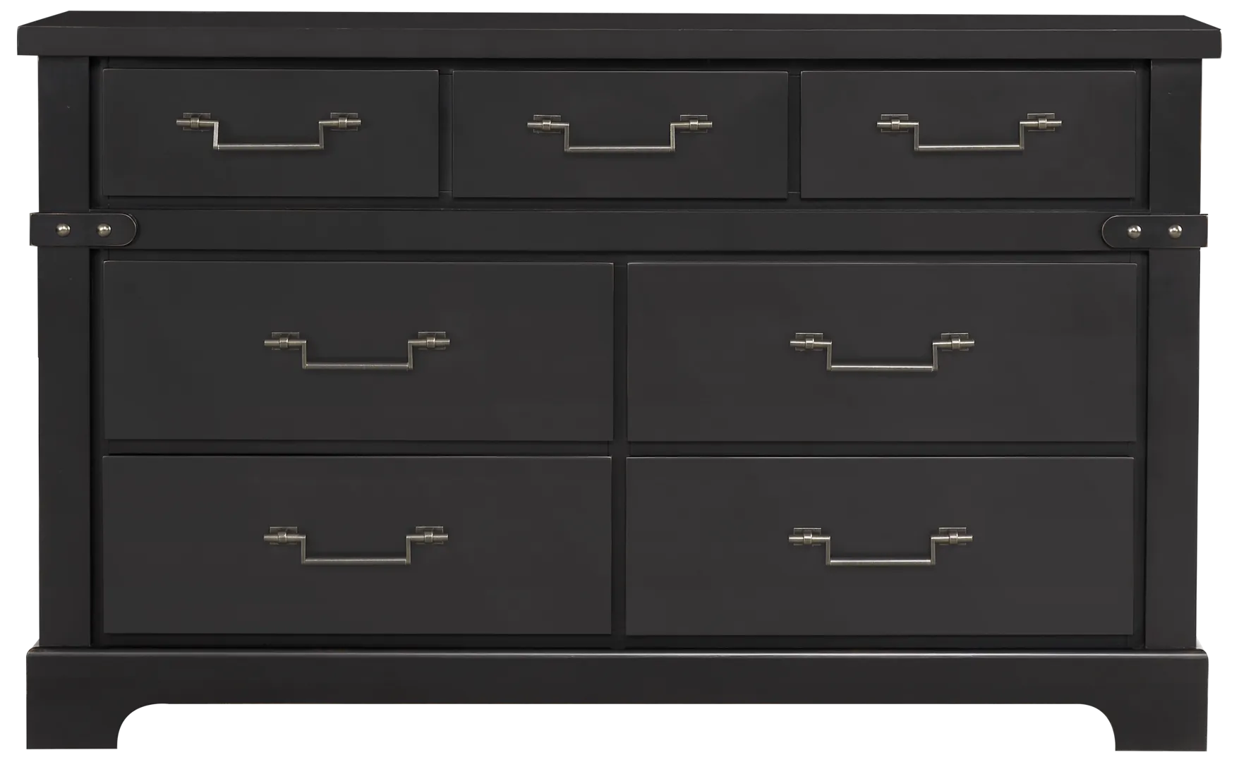 black dresser