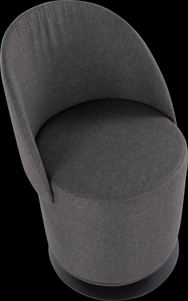 Fairington Charcoal Swivel Accent Chair - Thumbnail - Image 7