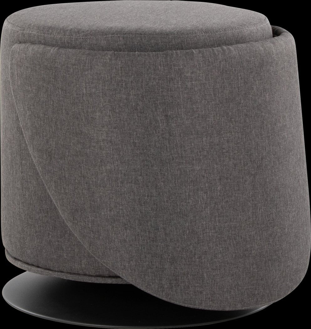 Fairington Charcoal Swivel Accent Chair - Thumbnail - Image 8