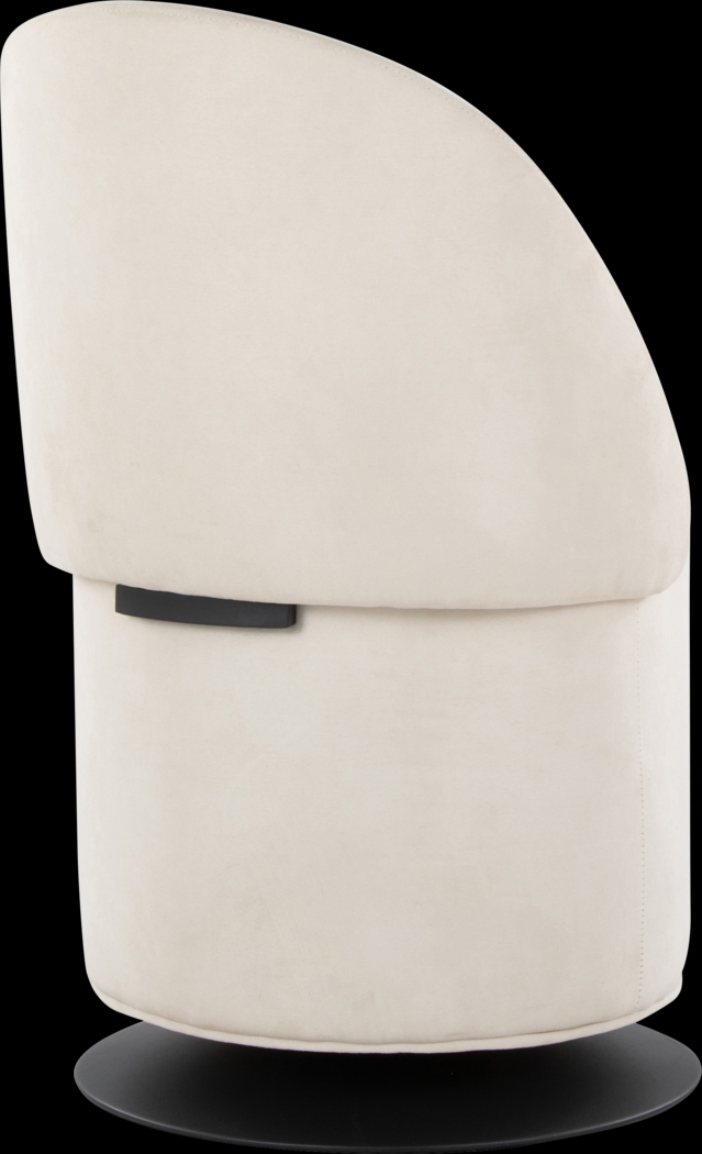 Fairington Cream Swivel Accent Chair - Thumbnail - Image 4