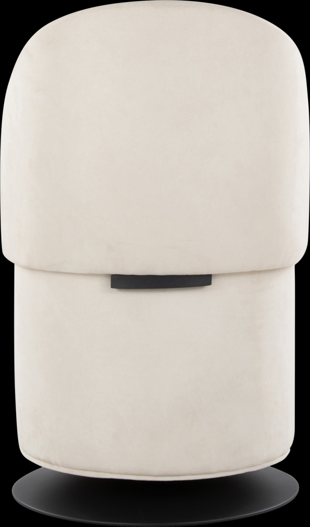 Fairington Cream Swivel Accent Chair - Thumbnail - Image 5