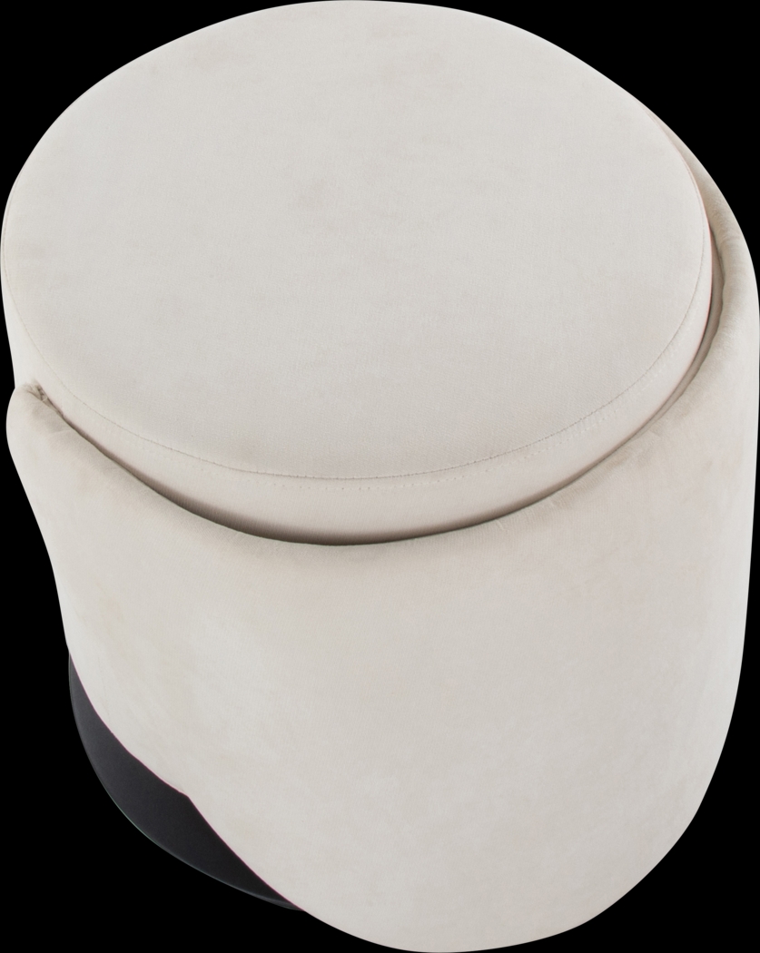 Fairington Cream Swivel Accent Chair - Thumbnail - Image 9