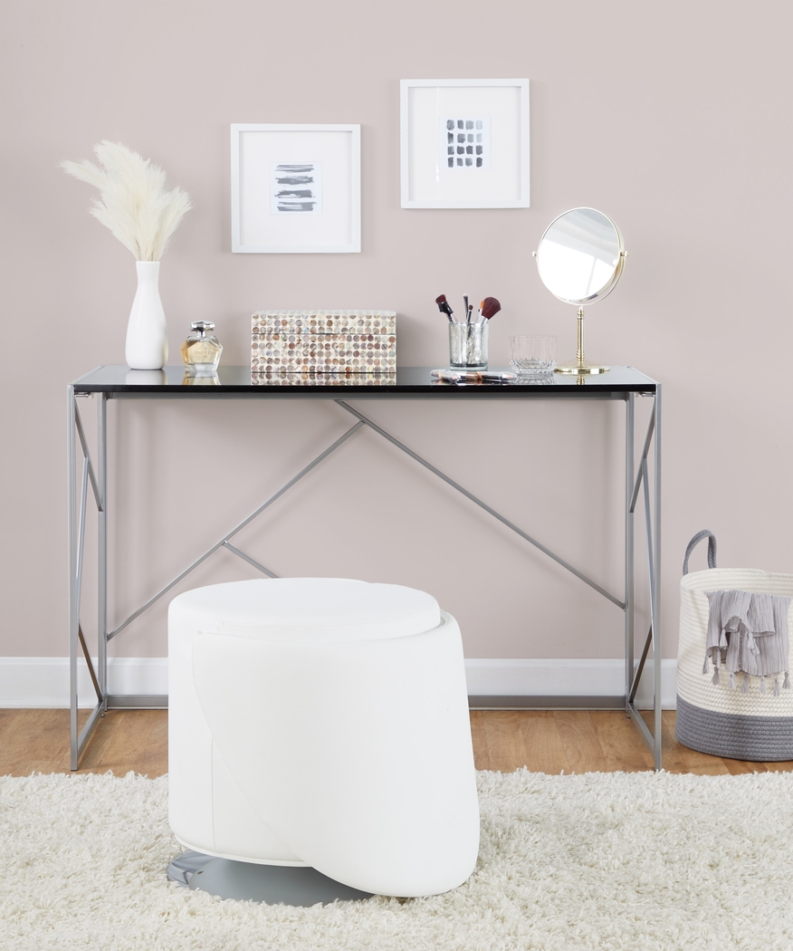 Fairington White Swivel Accent Chair - Thumbnail - Image 15