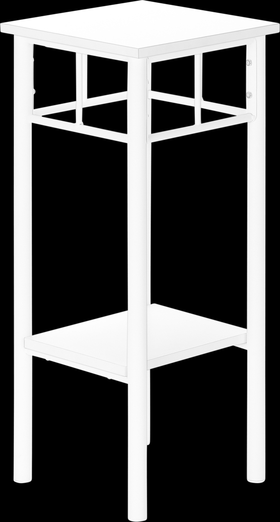 Fairknoll White End Table - Thumbnail - Image 1