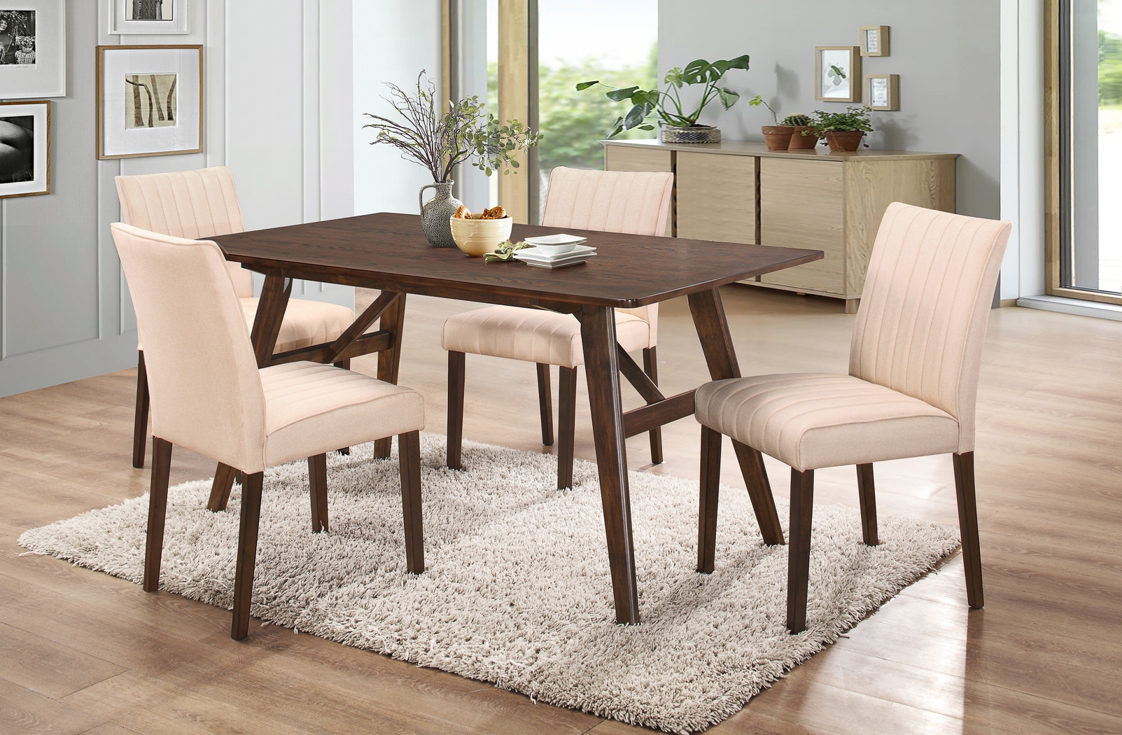 Fairlinks Beige Set of 2 Side Chairs - Thumbnail - Image 2